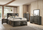 Emily Gray Storage Platform Bedroom Set - Gate FurnitureBedroom Set