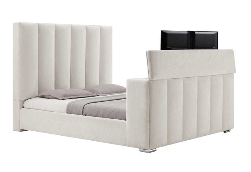 Serenity/Emma Crema King Bed Group - SERENITY/EMMA-CREMA-KBG