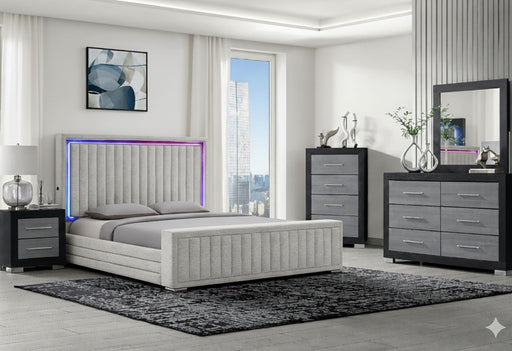 Elias/Emma Regular Fb Black Queen Bed Group - ELIAS/EMMA-REG-BLACK-QBG