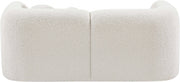 Emory 66" Boucle Fabric Upholstered Loveseat in Cream - 139Cream-L