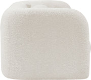 Emory 66" Boucle Fabric Upholstered Loveseat in Cream - 139Cream-L