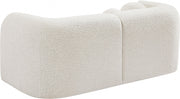 Emory 66" Boucle Fabric Upholstered Loveseat in Cream - 139Cream-L