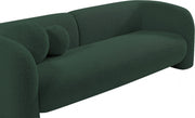 Emory 66" Boucle Fabric Upholstered Loveseat in Green - 139Green-L