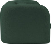 Emory 66" Boucle Fabric Upholstered Loveseat in Green - 139Green-L