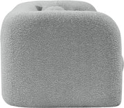 Emory 66" Boucle Fabric Upholstered Loveseat in Grey - 139Grey-L