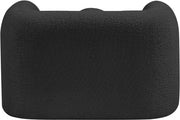 Emory Boucle Fabric Upholstered Chair in Black - 139Black-C