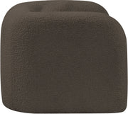 Emory Boucle Fabric Upholstered Chair in Brown - 139Brown-C