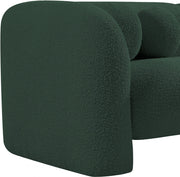 Emory Boucle Fabric Upholstered Chair in Green - 139Green-C