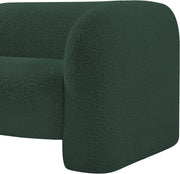 Emory Boucle Fabric Upholstered Chair in Green - 139Green-C