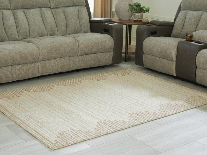Emorymore Brown/Beige Medium Rug - R407302