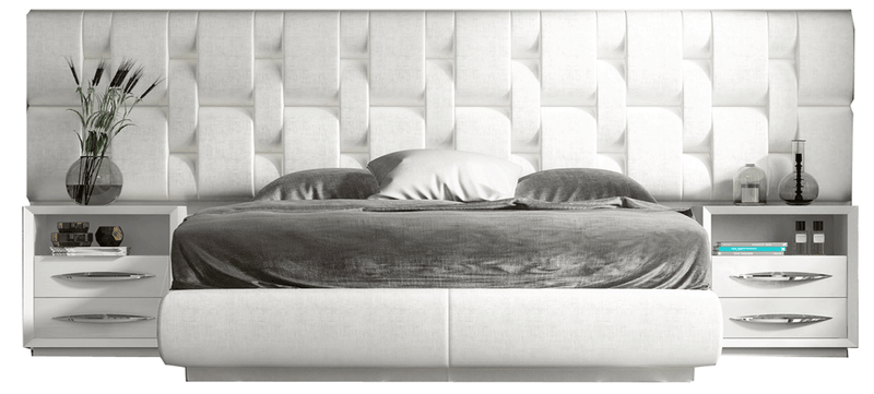 Emporio Bed  Ks White - i43824