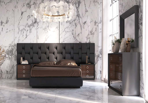 Emporio Black Bedroom Set - Gate Furniture