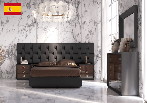 Emporio Black Bedroom SET - p12894