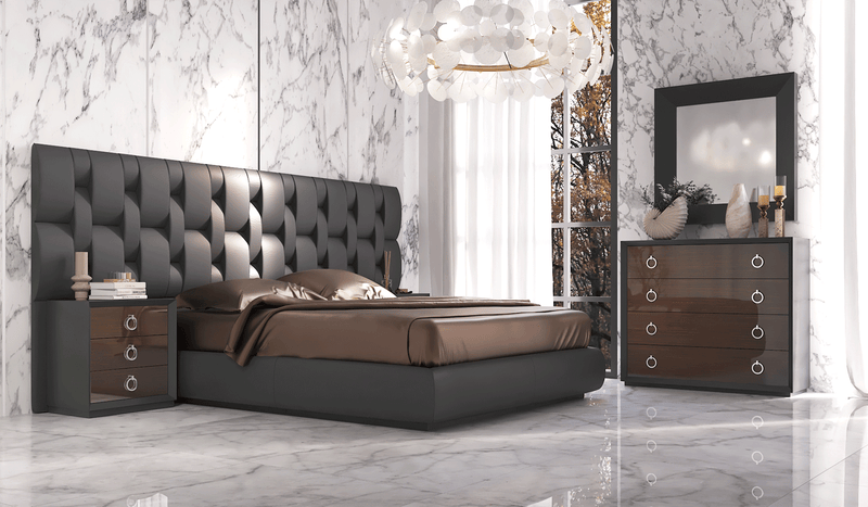 Emporio Black Bedroom SET - p12894