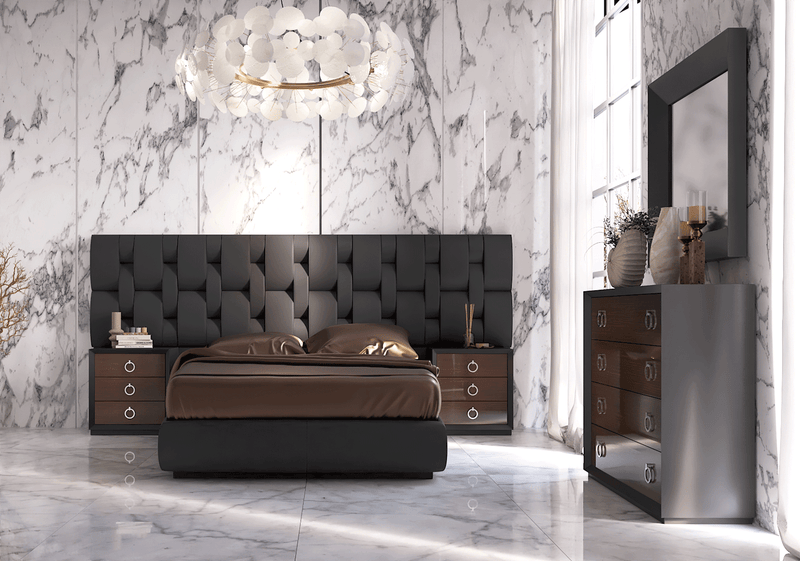 Emporio Black Bedroom SET - p12894