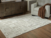 Empriss Ivory 5' x 7' Area Rug - R407622
