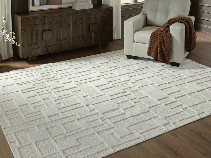Empriss Ivory 7'8" x 10' Area Rug - R407621
