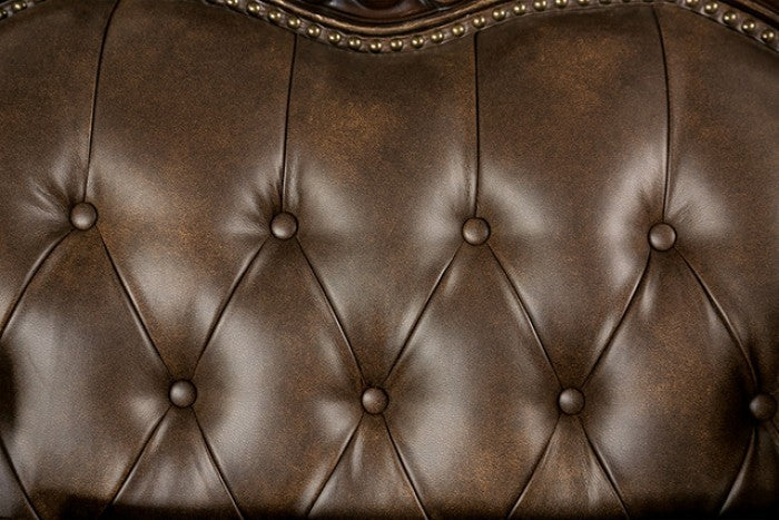 Ensenada Dark Cherry/Brown Chair - FM65003BR-CH