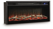 Entertainment Accessories Black Fireplace Insert - W100-703