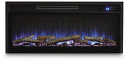Entertainment Accessories Black Fireplace Insert - W100-703