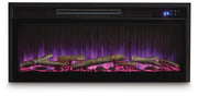 Entertainment Accessories Black Fireplace Insert - W100-703