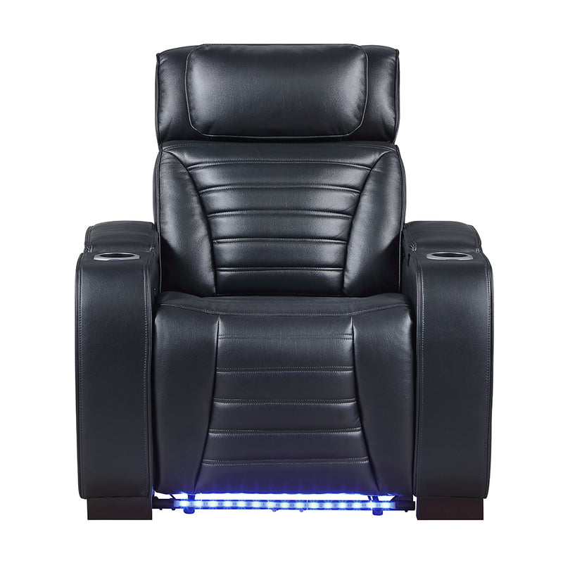 Ephron Power Motion Recliner W/Power Headrest & LED - LV06082
