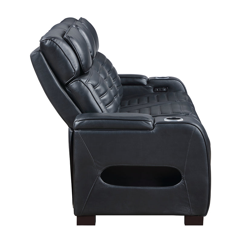 Ephron Power Motion Sofa W/Dropdown Table, Wireless Charging, Reading Light, Power Headrests & LED - LV06080