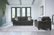 Erinslane Sofa and Loveseat in Dusk from Ashley - Luna Furniture
