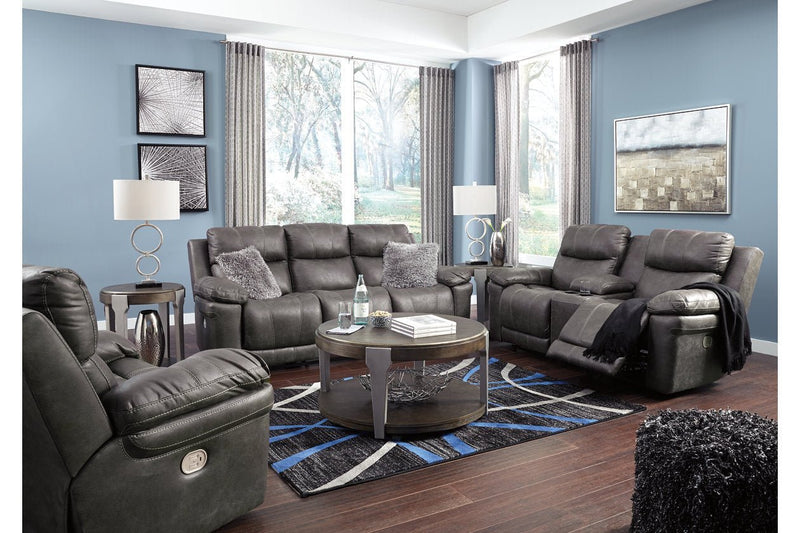 Erlangen Midnight Power Reclining Sofa - Gate FurniturePower Reclining Sofa