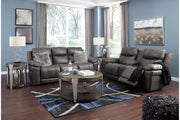 Erlangen Midnight Power Reclining Sofa - Gate FurniturePower Reclining Sofa