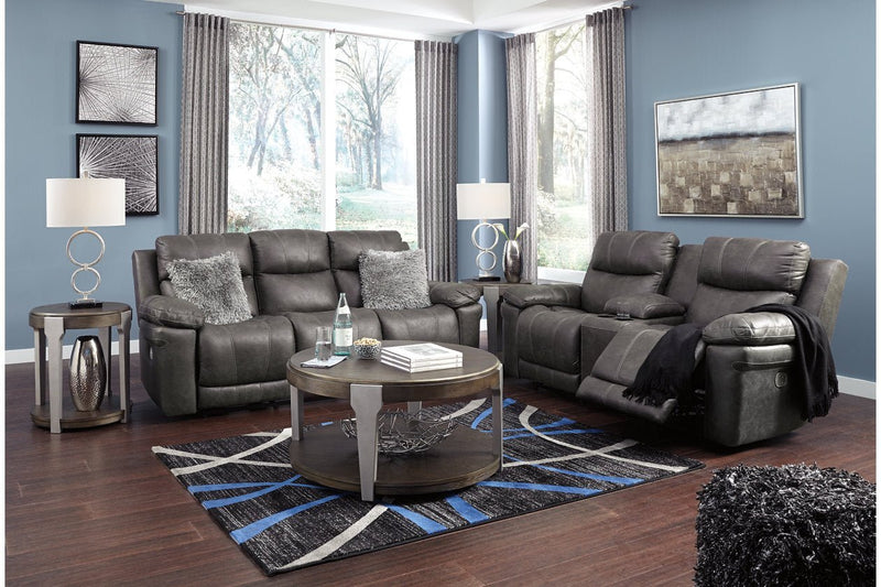 Erlangen Midnight Power Reclining Sofa - Gate FurniturePower Reclining Sofa