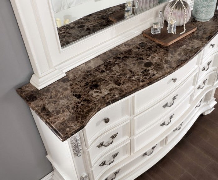 Esparanza Pearl White Dresser - CM7478WH-D