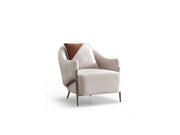 Esperanza 3-pieces (Sofa & Loveseat & Chair) Livingroom in White - 200-ELIF-ESP-A234-321