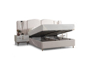 Esperanza Bedroom (Queen Frame With Headboard & Dresser With Mirror & Ottoman & 2 Nightstand) - 200-ELIF-ESP-A231-QBED-SET