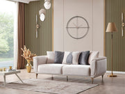 Esperanza Lovesseat Beige in Beige - 200-ESP-DRNBEIGE-2