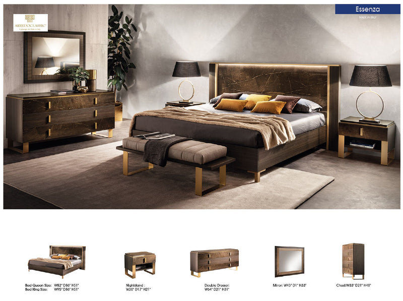 Essenza Bedroom by Arredoclassic, Italy SET - p12301