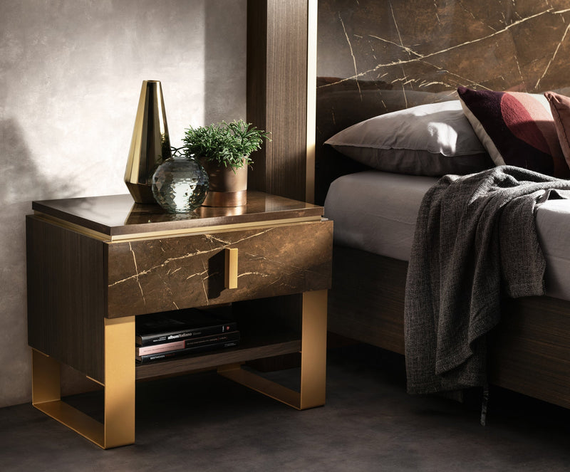 Essenza Nightstand - Gate FurnitureNightstand