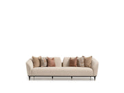 Essenza Stationary Sofa in Cream - 200-GAB-ESS-3