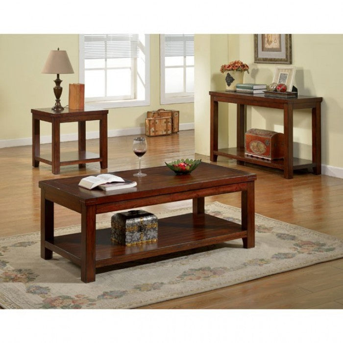 Estell Dark Cherry End Table - CM4107E