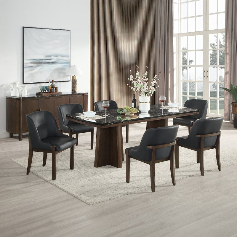 Estella Dining Table w/Marble Top - DN06875