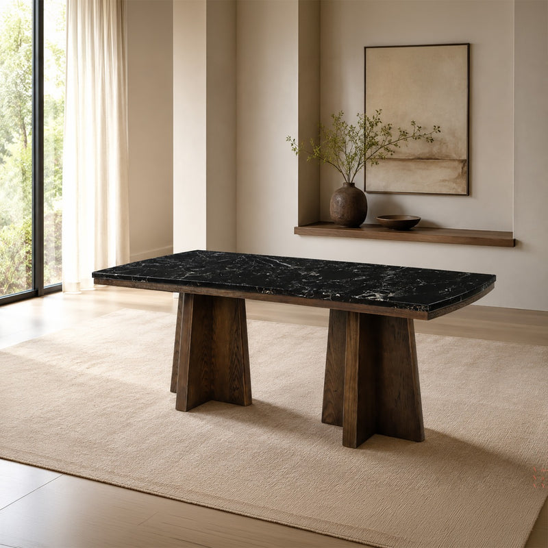 Estella Dining Table w/Marble Top - DN06875