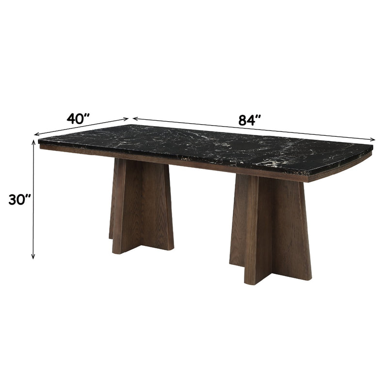 Estella Dining Table w/Marble Top - DN06875