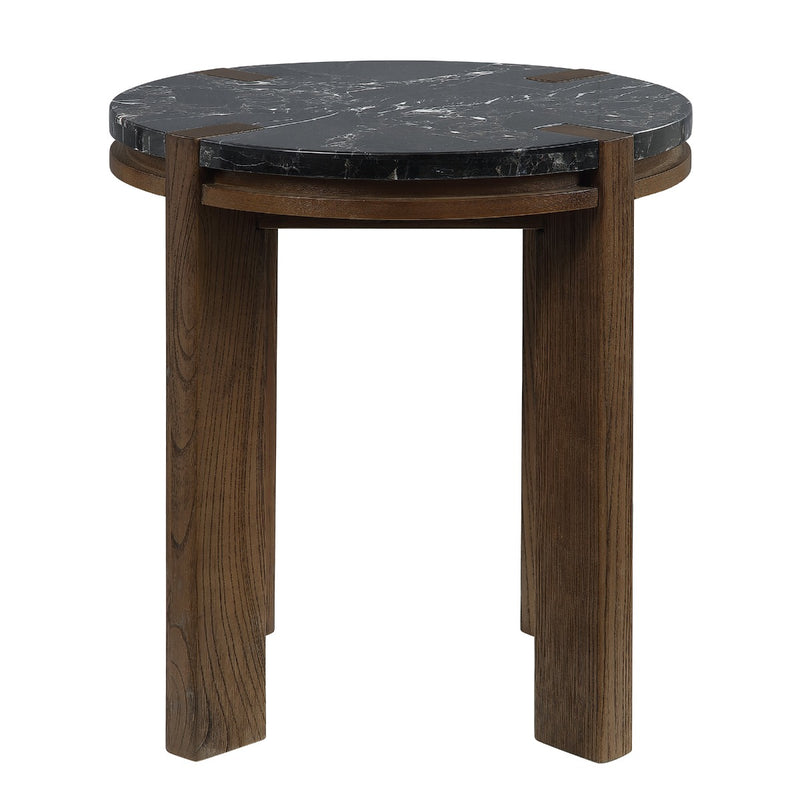 Estella End Table w/Marble Top - LV06886