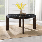 Estella Round Dining Table w/Marble Top - DN06880