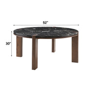 Estella Round Dining Table w/Marble Top - DN06880