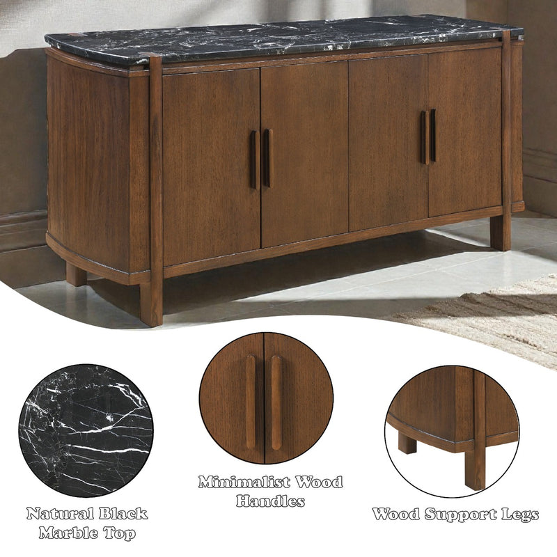Estella Server w/Marble Top - DN06878