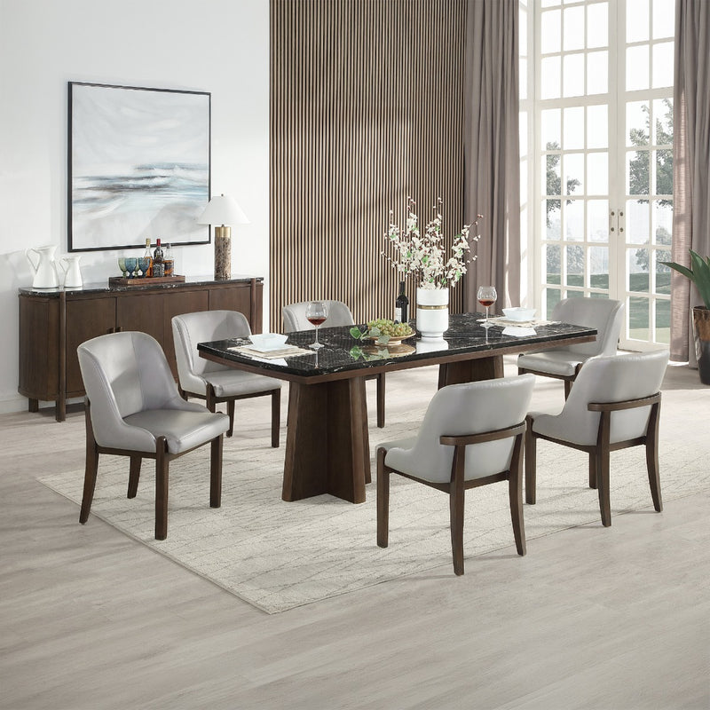 Estella Server w/Marble Top - DN06878