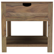 Esther 3-Piece Solid Sheesham Coffee and End Table Set Natural - 723888-S3