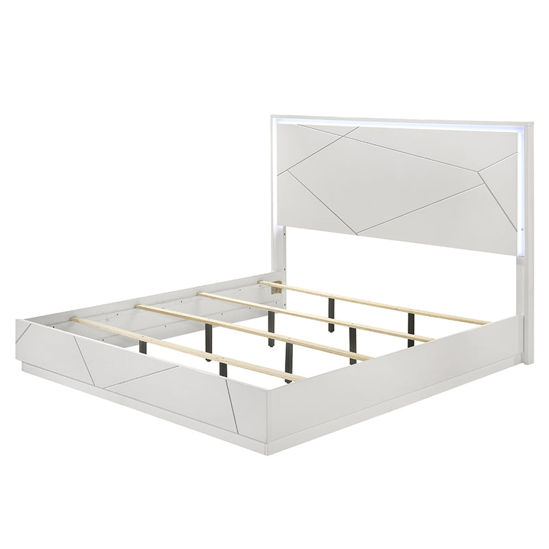Esther Queen Bed w/LED - BD05882Q