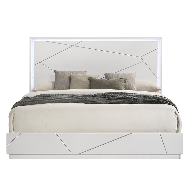 Esther Queen Bed w/LED - BD05882Q